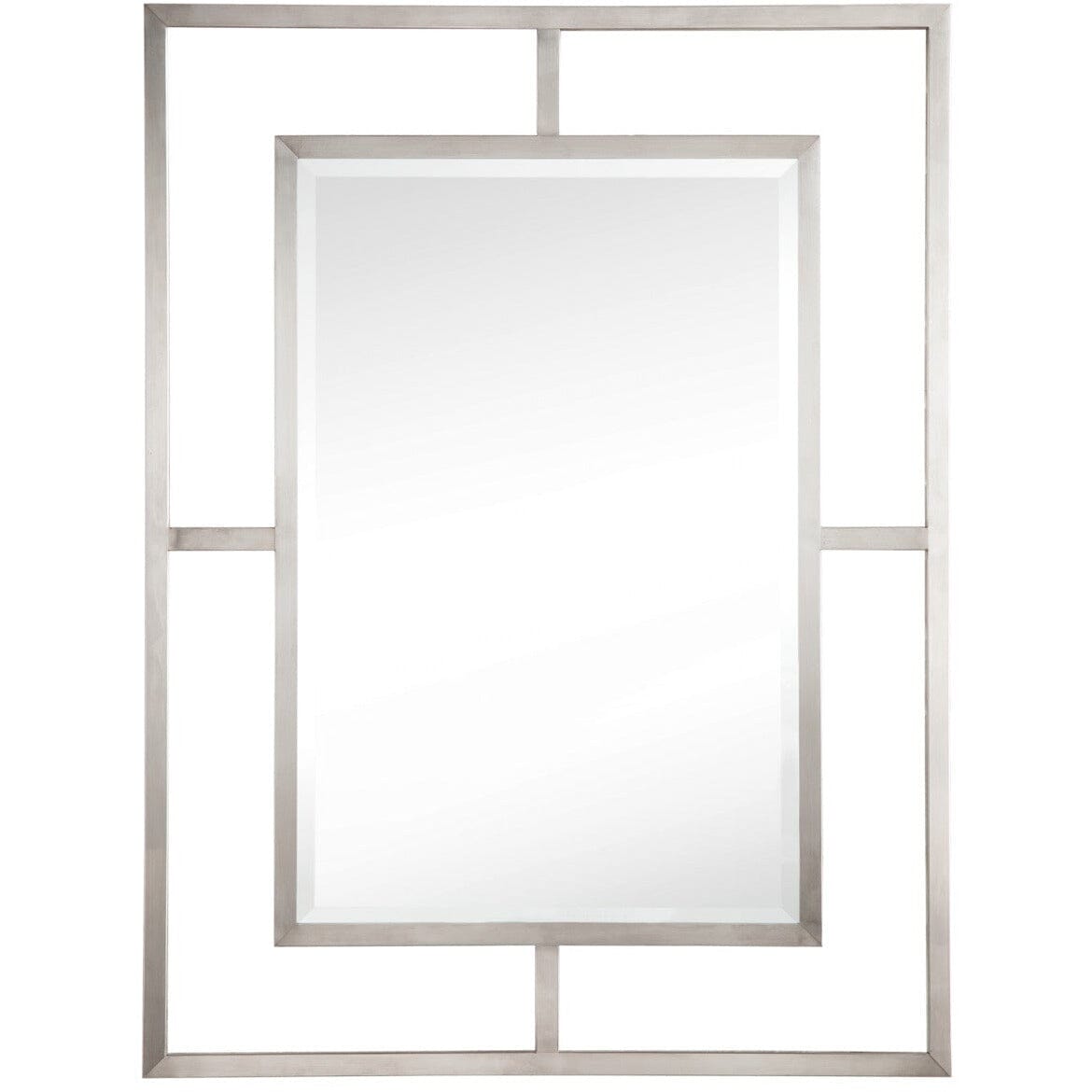 James Martin Boston 30" Rectangular Mirror Mirrors James Martin Brushed Nickel 
