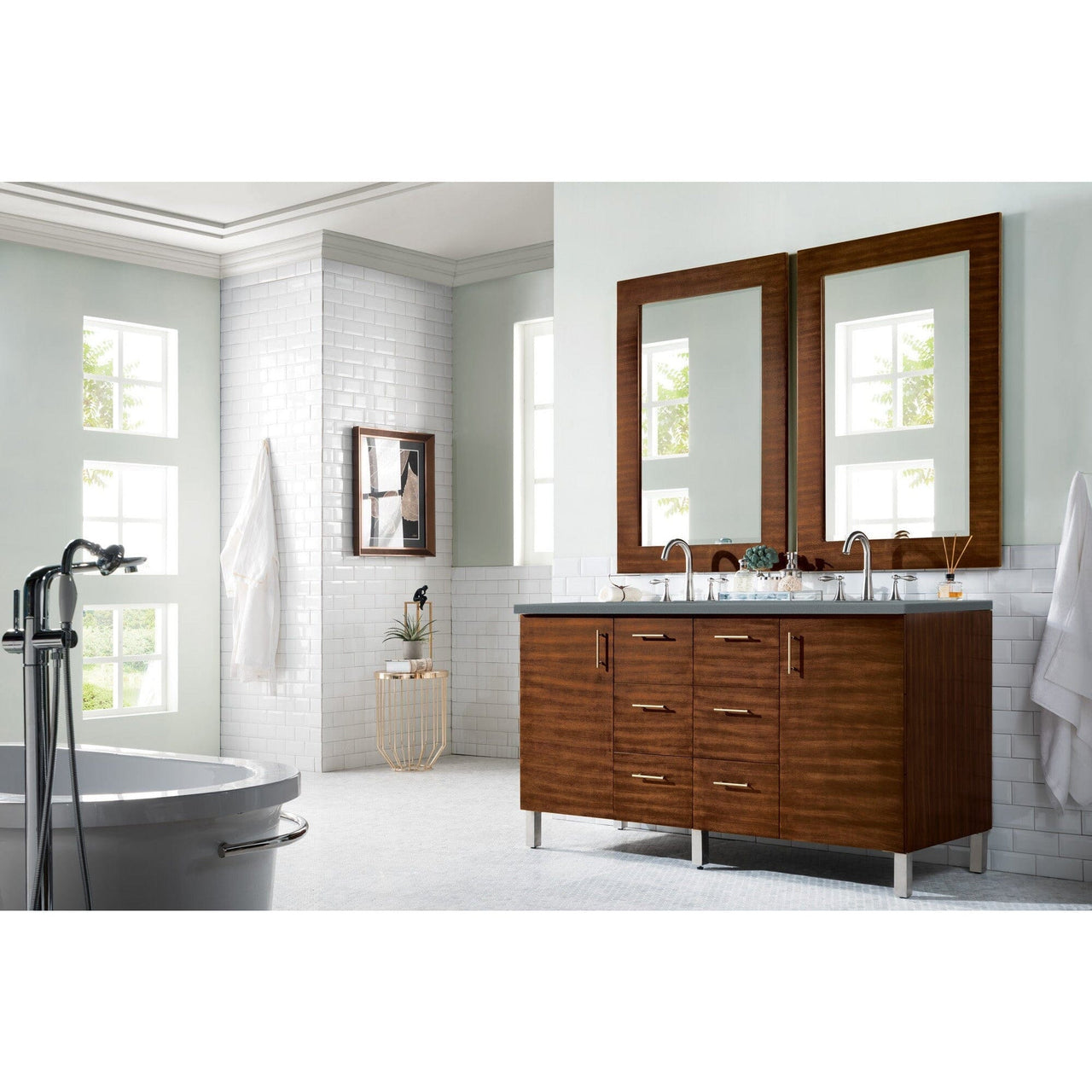 James Martin Metropolitan 60" Double Vanity Vanity James Martin 