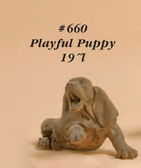 Thumbnail for Playful Puppy Cast Stone Outdoor Asian Collection Statues Tuscan 