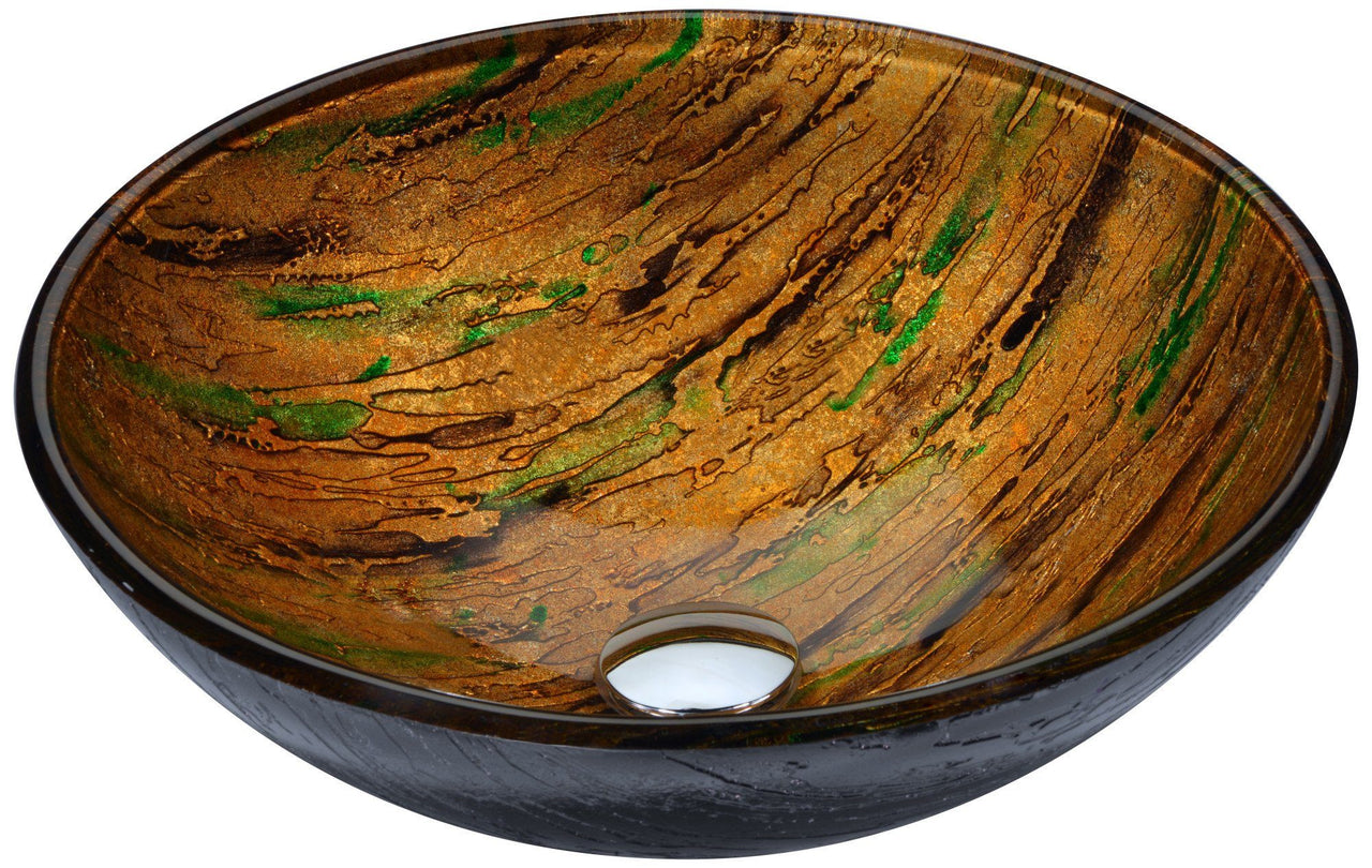 ANZZI Nile Series LS-AZ206 Vessel Sink - Glass Bathroom Sink ANZZI 