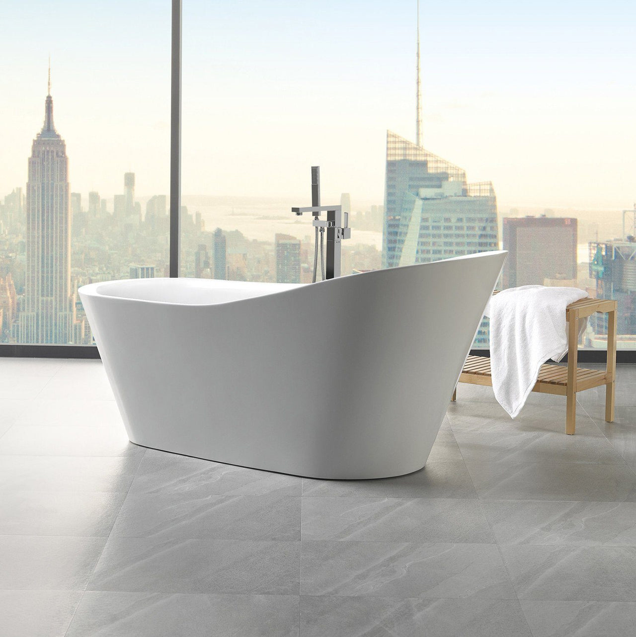 ANZZI Arges FT-AZ106 FreeStanding Bathtub FreeStanding Bathtub ANZZI 