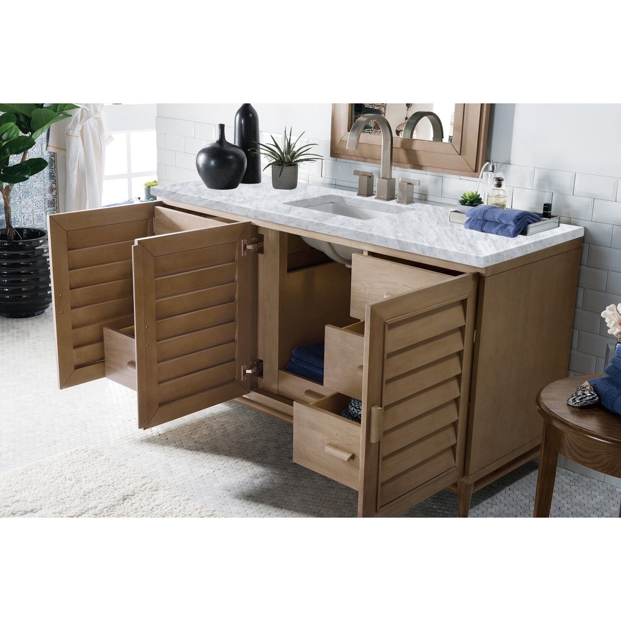 James Martin Portland 60" Single Vanity Vanity James Martin 