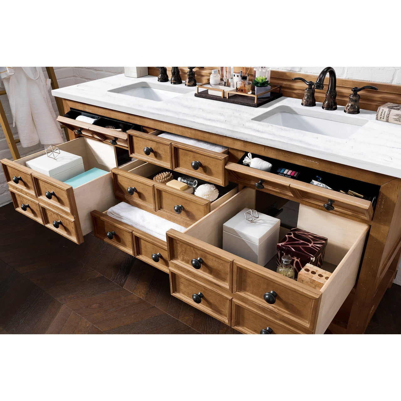 James Martin Malibu 72" Double Vanity Vanity James Martin 