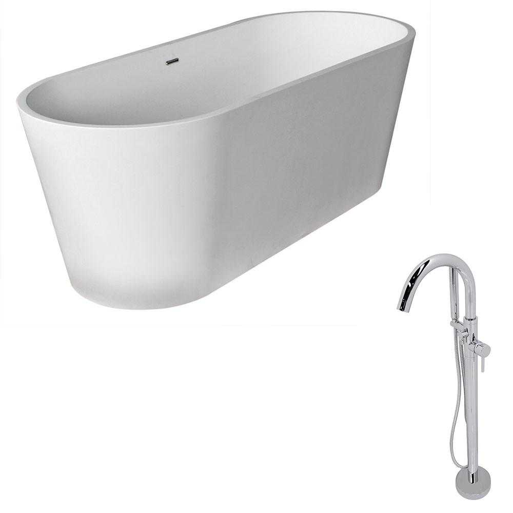 ANZZI Rossetto FT503-0025 FreeStanding Bathtub FreeStanding Bathtub ANZZI 