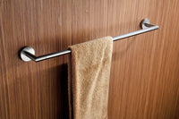 Thumbnail for ANZZI Caster 2 Series Towel Bar in Brushed Nickel Towel Bar ANZZI 