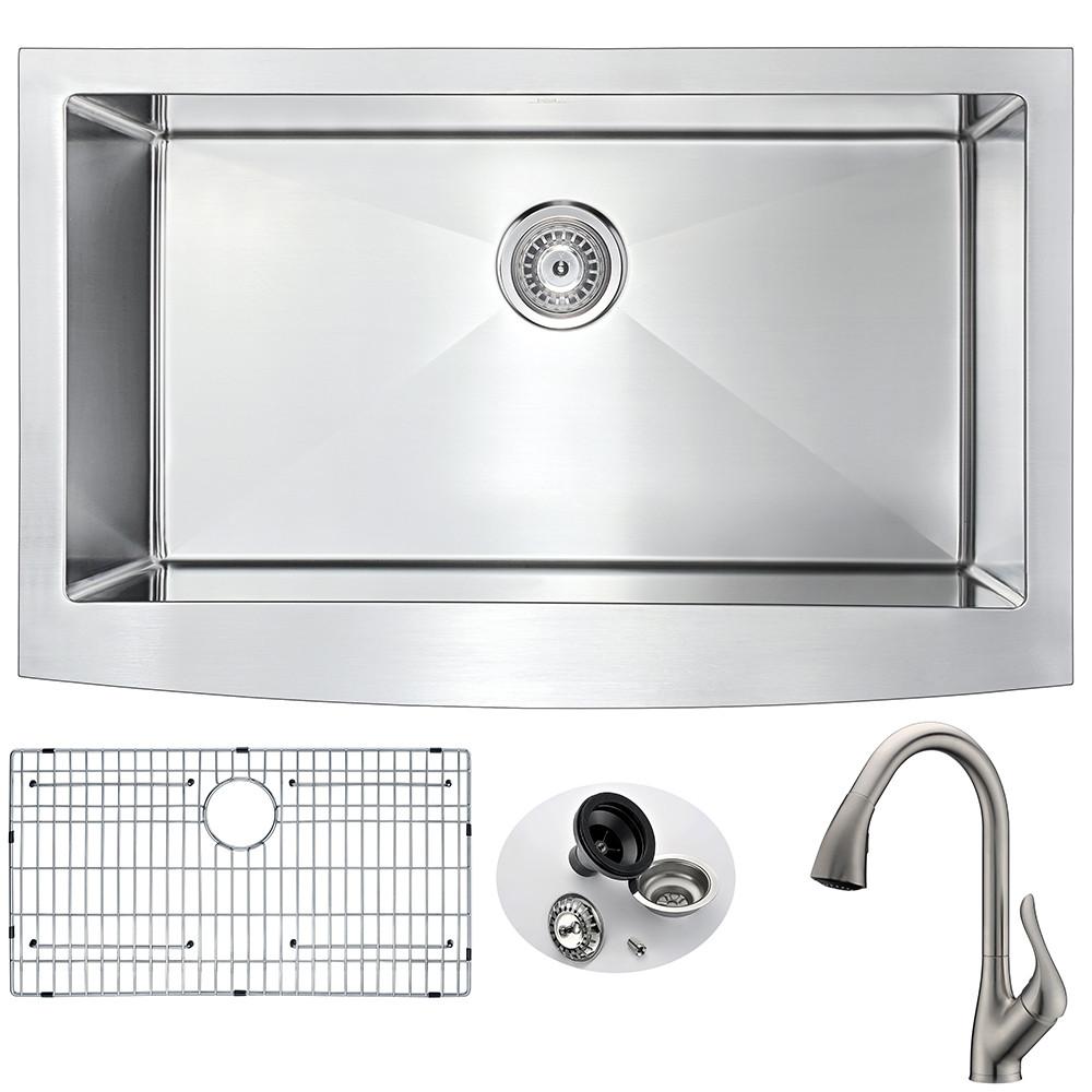 ANZZI ELYSIAN Series K33201A-031B Kitchen Sink Kitchen Sink ANZZI 