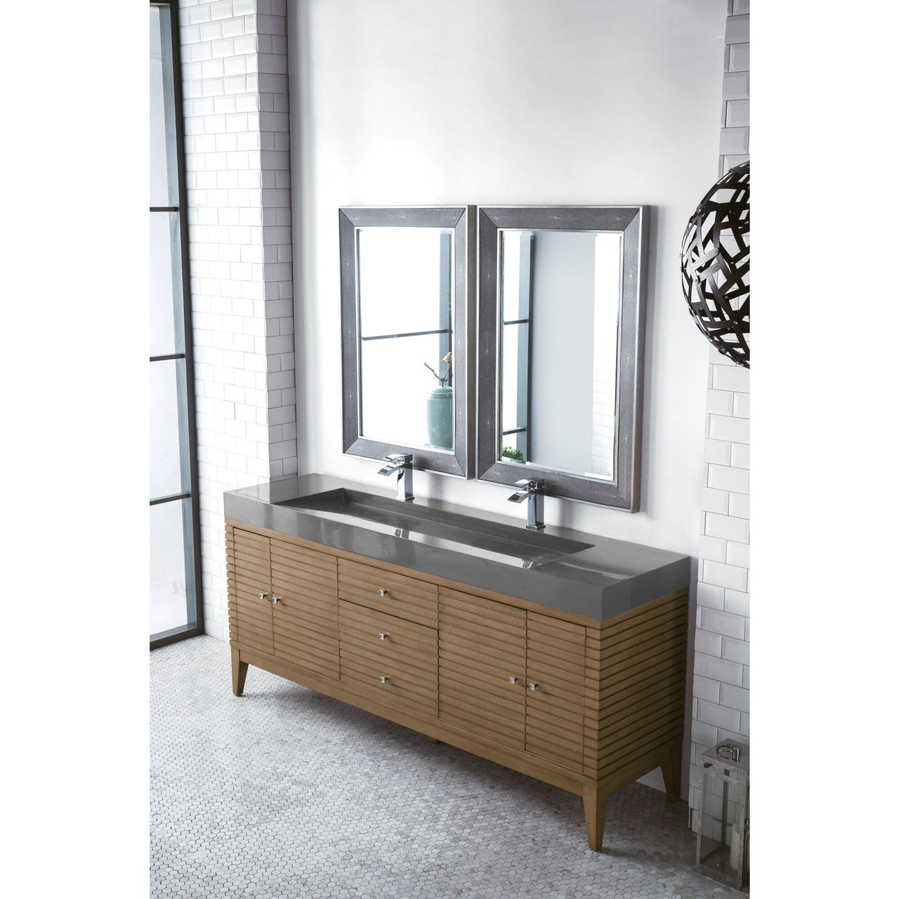James Martin Linear 72" Double Vanity Vanity James Martin 