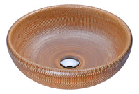 Thumbnail for ANZZI Earthen Series LS-AZ183 Vessel Sink - Glass Bathroom Sink ANZZI 