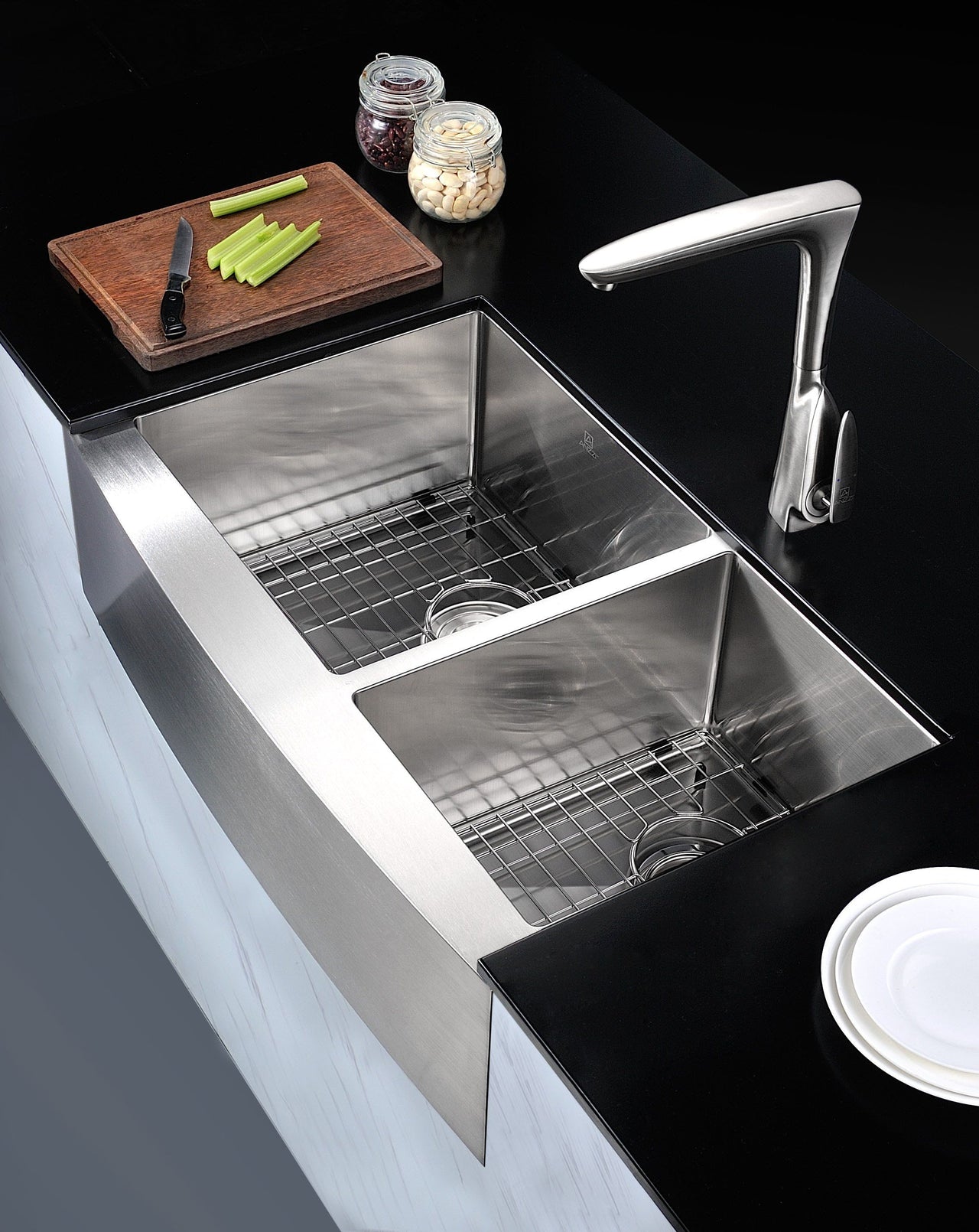 ANZZI ELYSIAN Series K-AZ3320-4A Kitchen Sink Kitchen Sink ANZZI 