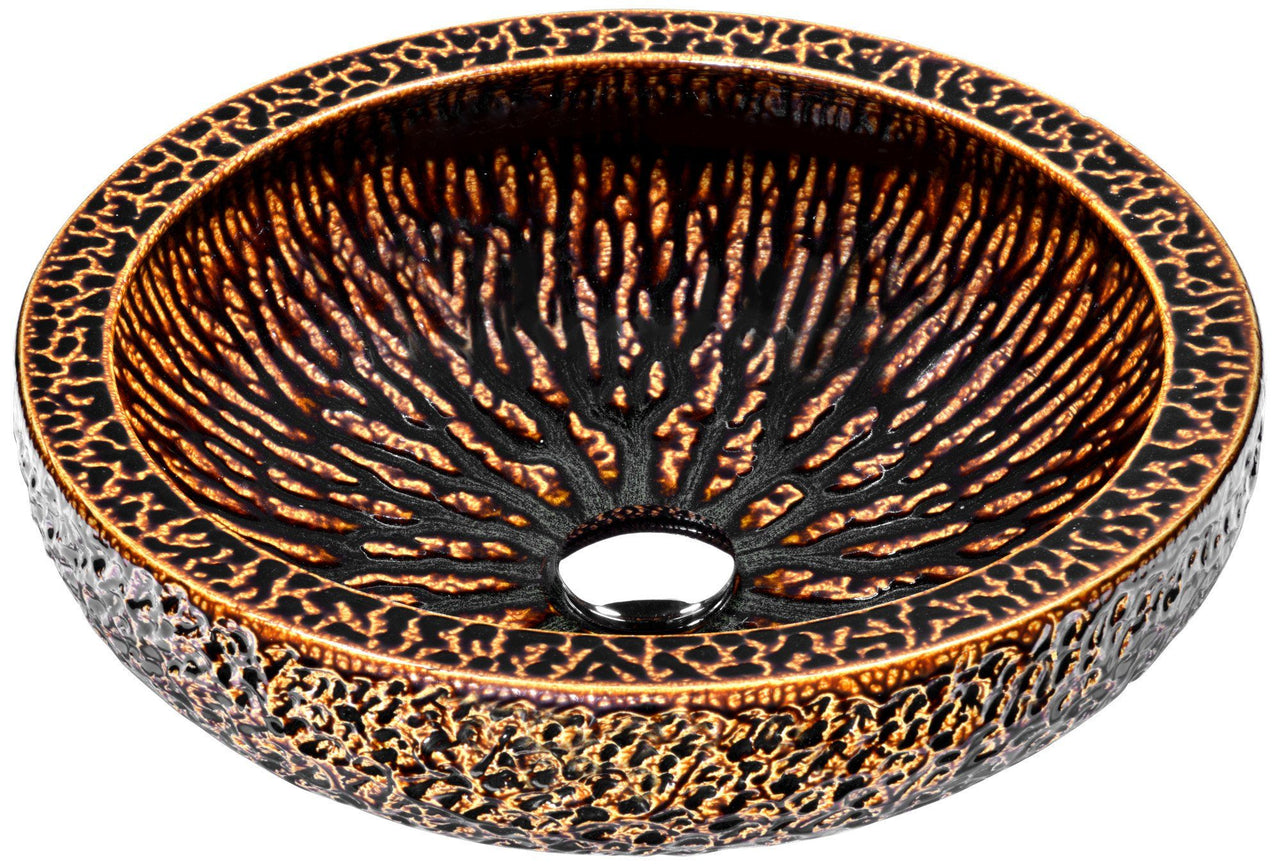 ANZZI Regalia Series LS-AZ188 Vessel Sink - Glass Bathroom Sink ANZZI 