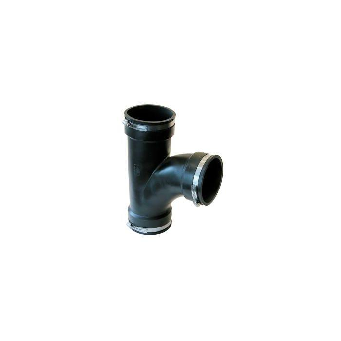 Plumbing & Tubing 4FRTEE 4″ Rubber Fernco Tee Garden - Fish Ponds Blue Thumb 