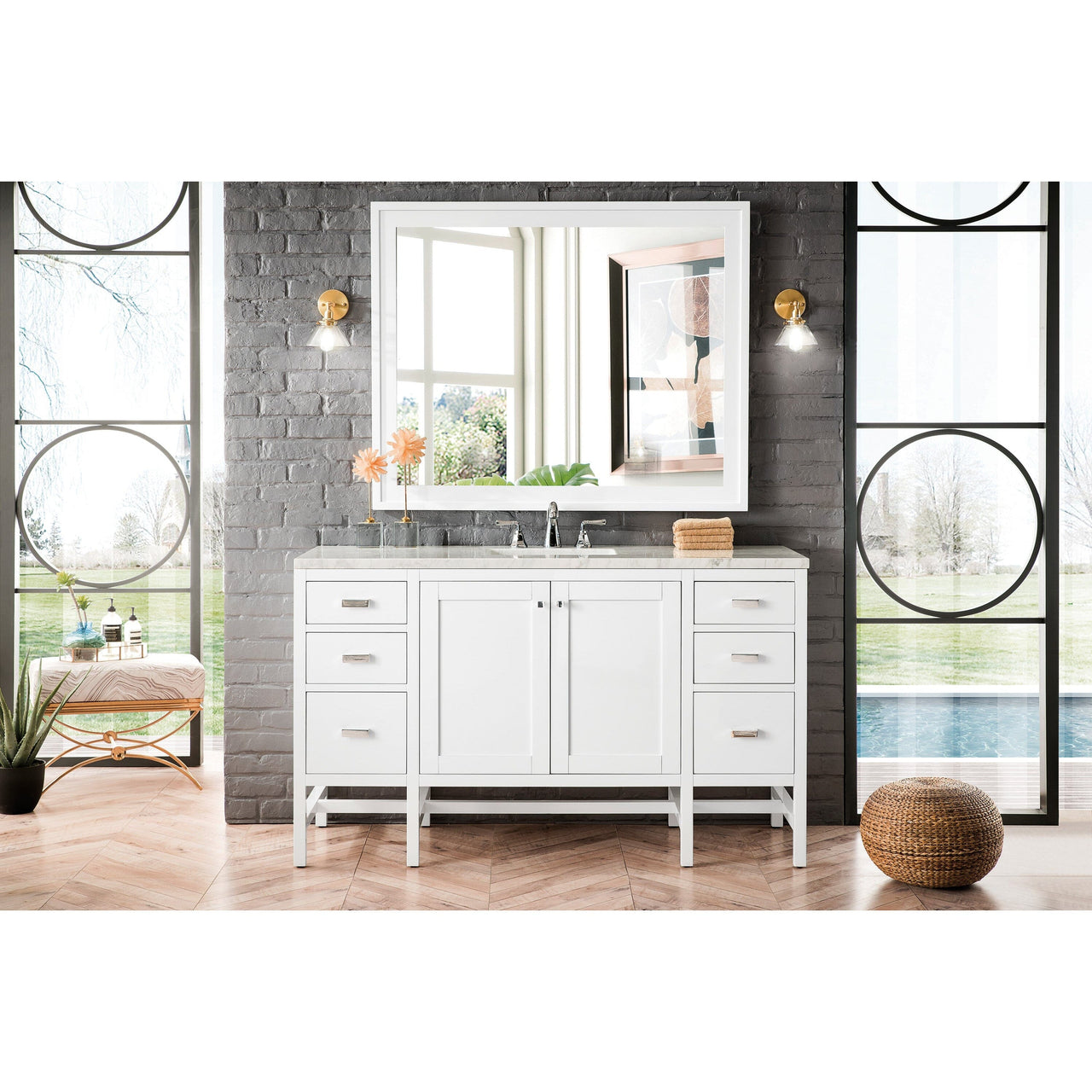 James Martin Addison 60" Single Vanity Vanity James Martin 