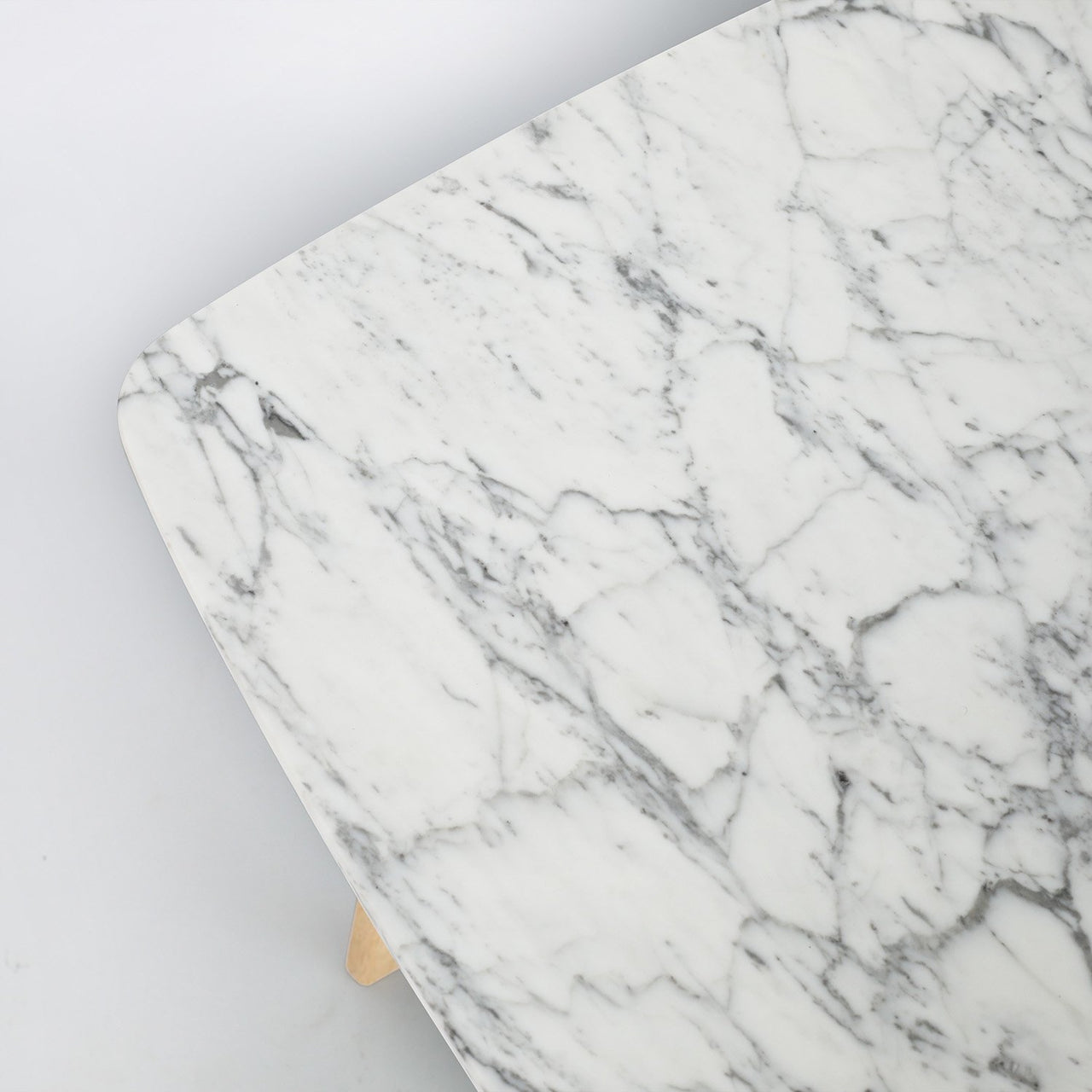 Cassoro 24" Square Italian Carrara White Marble Side Table with Shelf Side Table The Bianco Collection 