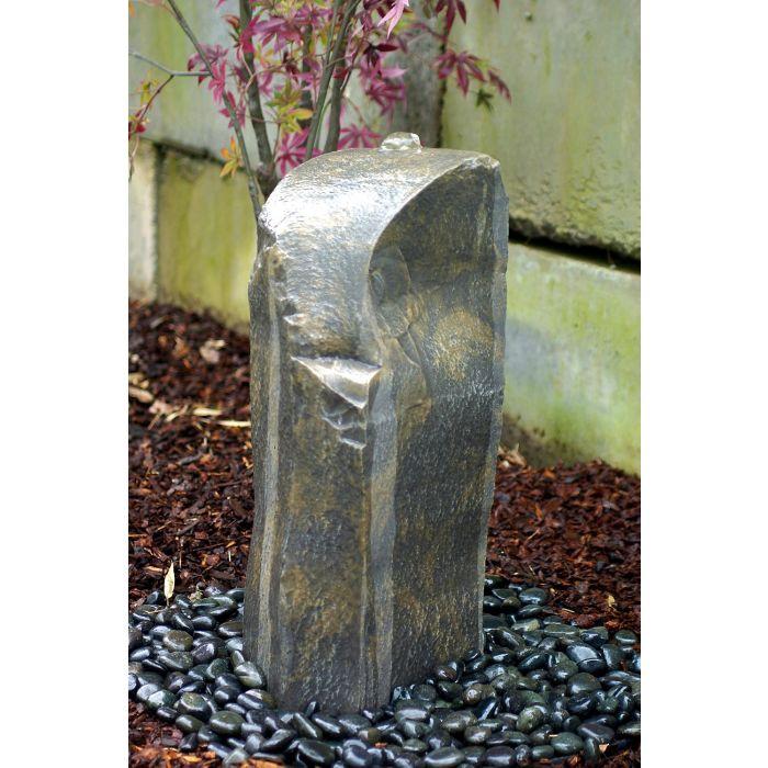 GFRC Bubbling Boulders LA2150K Silver Falls Fountain Kit Fountain Blue Thumb 