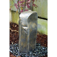 Thumbnail for GFRC Bubbling Boulders LA2150K Silver Falls Fountain Kit Fountain Blue Thumb 