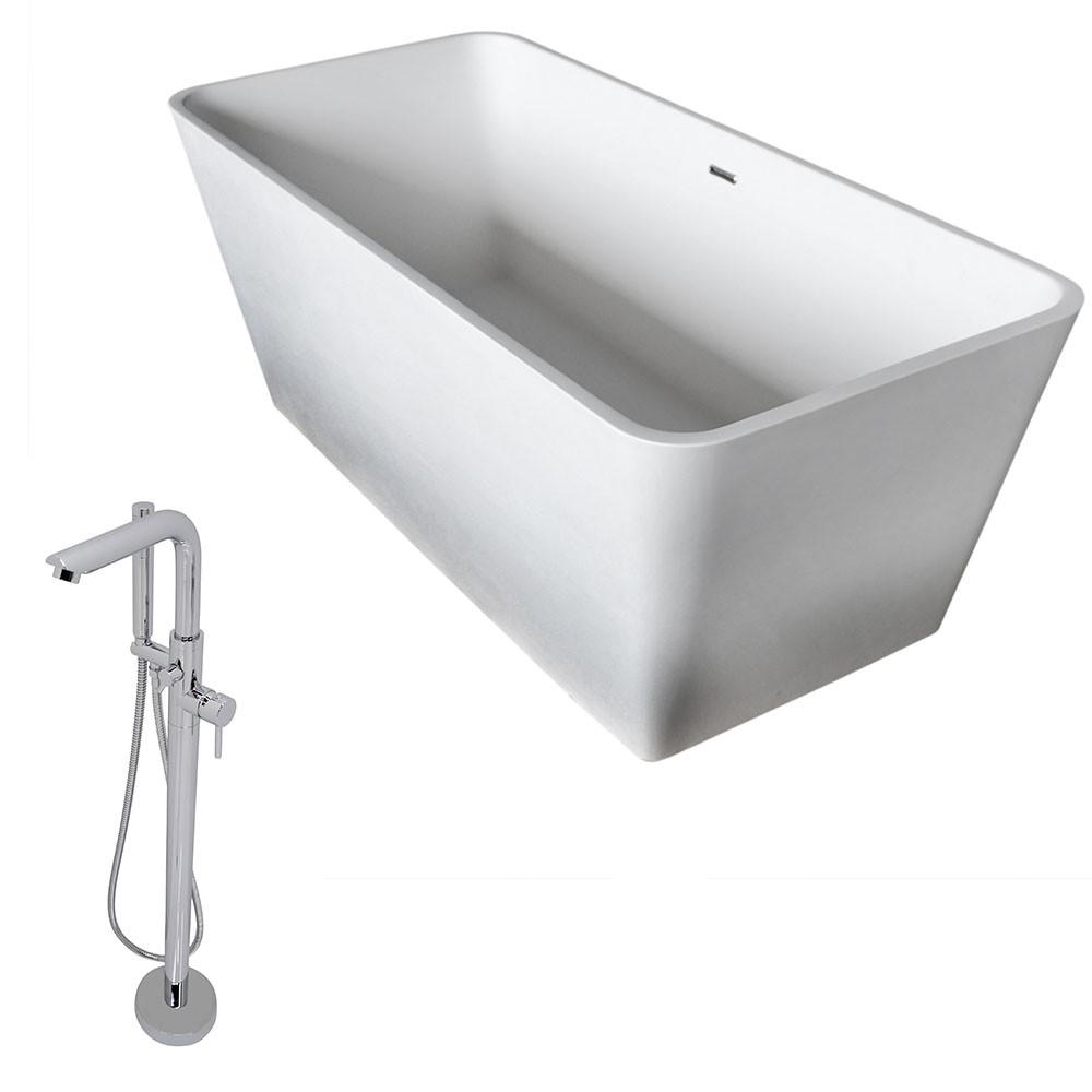 ANZZI Cenere FT501-0026 FreeStanding Bathtub FreeStanding Bathtub ANZZI 