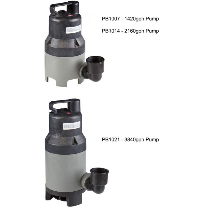 Blue Thumb Solids Handling Pump - PBSHPgrp Garden - Fish Ponds Blue Thumb 