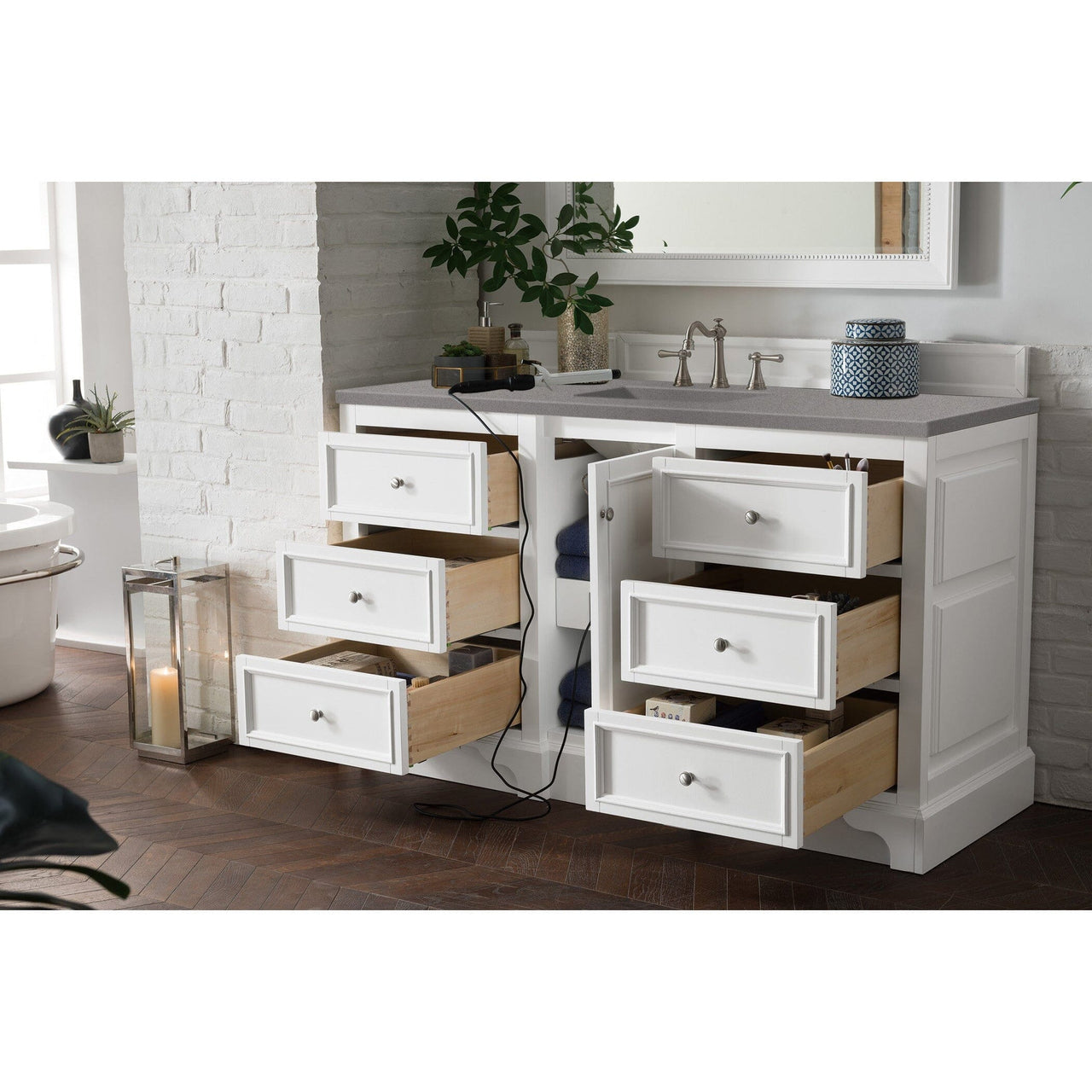 James Martin De Soto 60" Single Vanity Vanity James Martin 