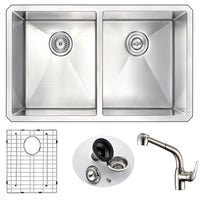 Thumbnail for ANZZI VANGUARD Series K32192A-095 Kitchen Sink Kitchen Sink ANZZI 