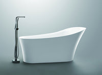 Thumbnail for ANZZI Maple Series 5.58 ft. Freestanding Bathtub in White FreeStanding Bathtub ANZZI 
