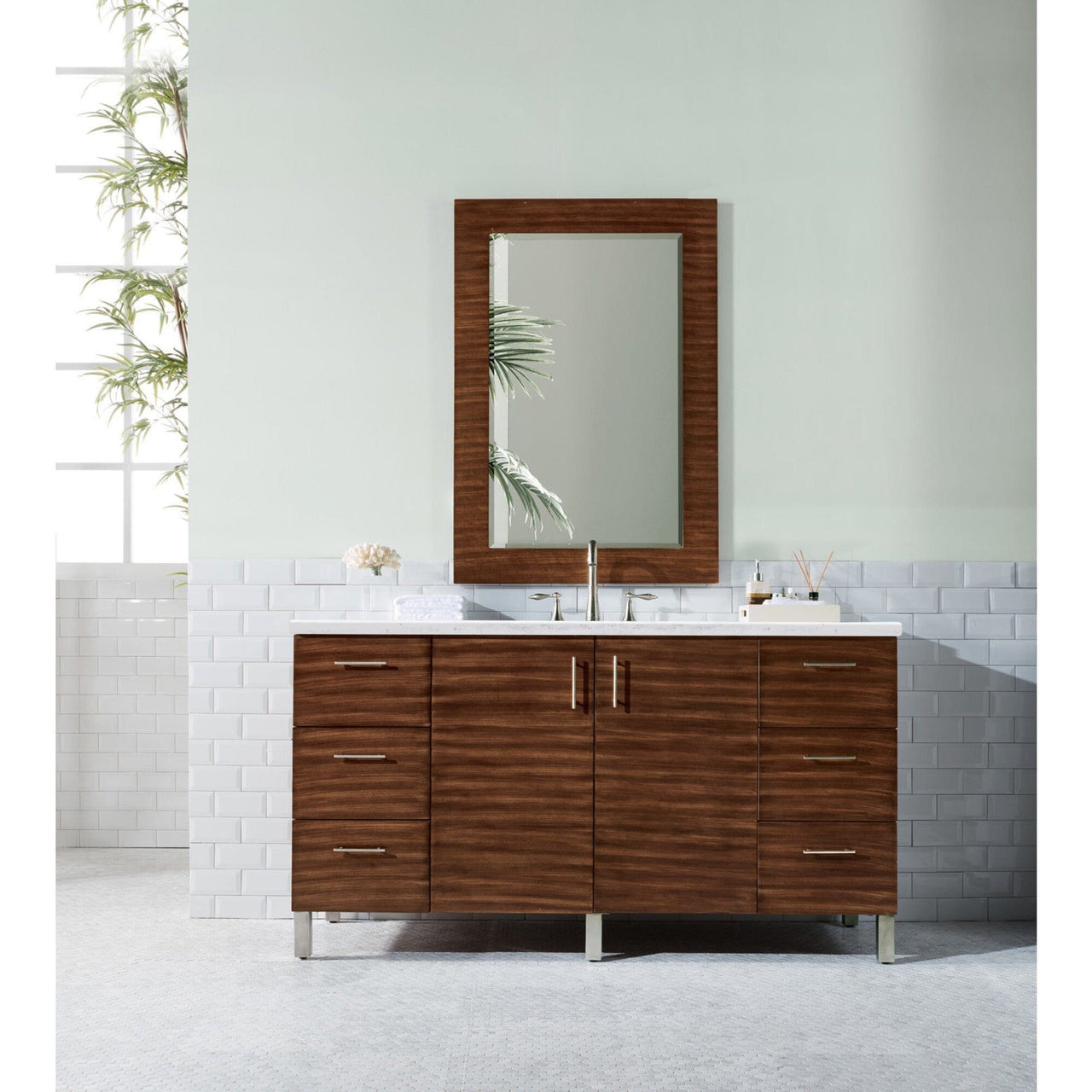 James Martin Metropolitan 60" Single Vanity Vanity James Martin 