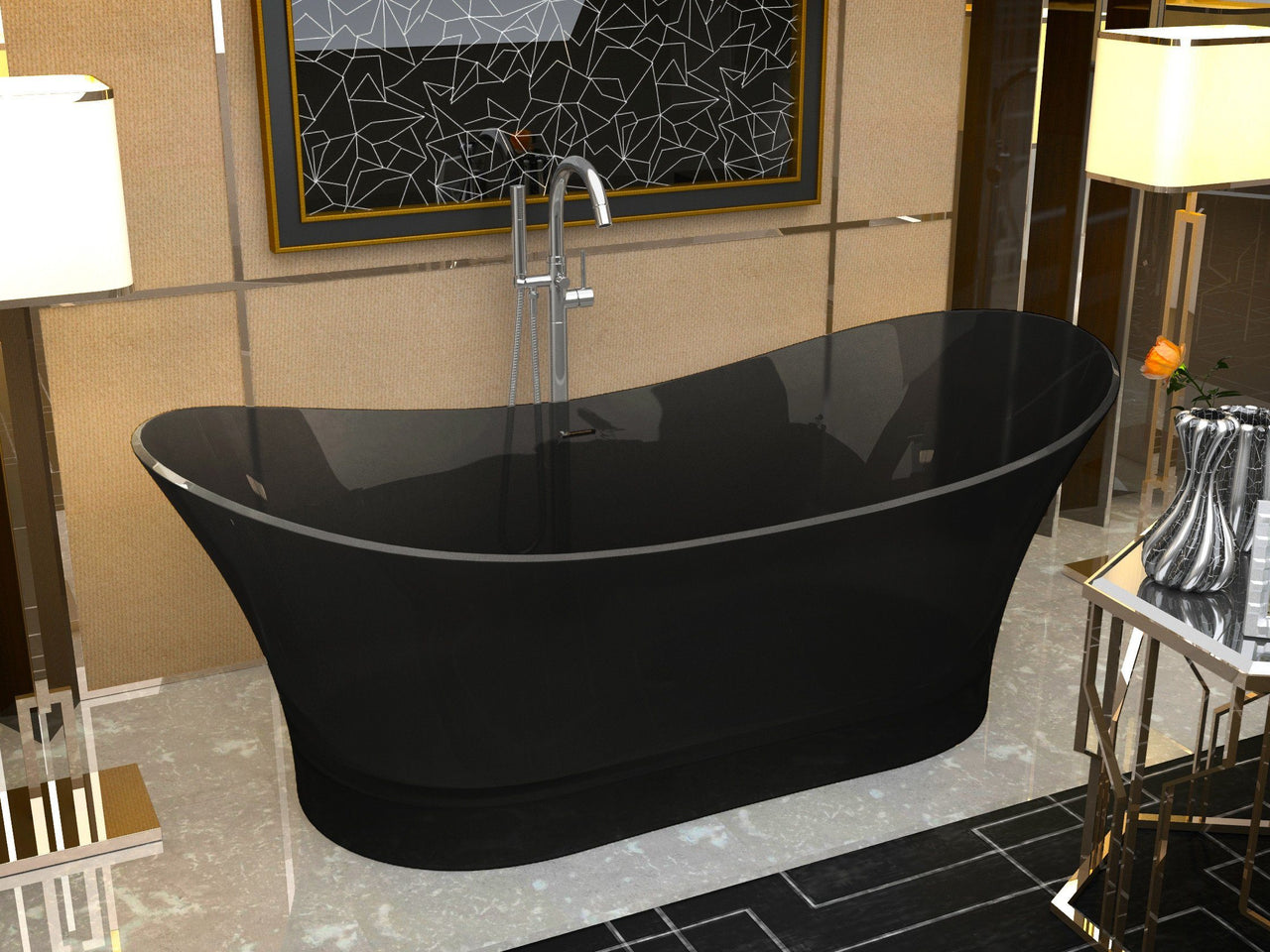 ANZZI Azul FT-AZ520K FreeStanding Bathtub FreeStanding Bathtub ANZZI 