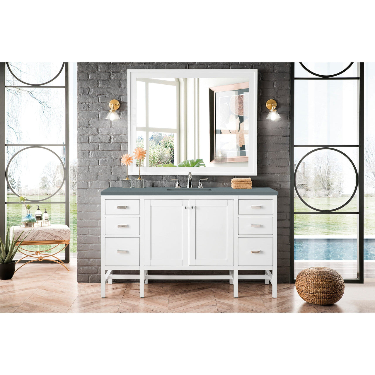 James Martin Addison 60" Single Vanity Vanity James Martin 