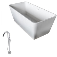 Thumbnail for ANZZI Cenere FT501-0025 FreeStanding Bathtub FreeStanding Bathtub ANZZI 