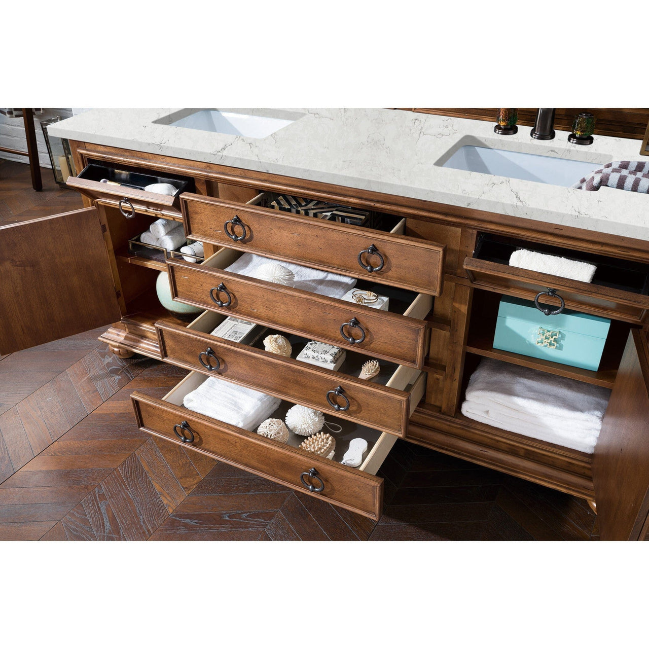 James Martin Mykonos 72" Double Vanity Vanity James Martin 