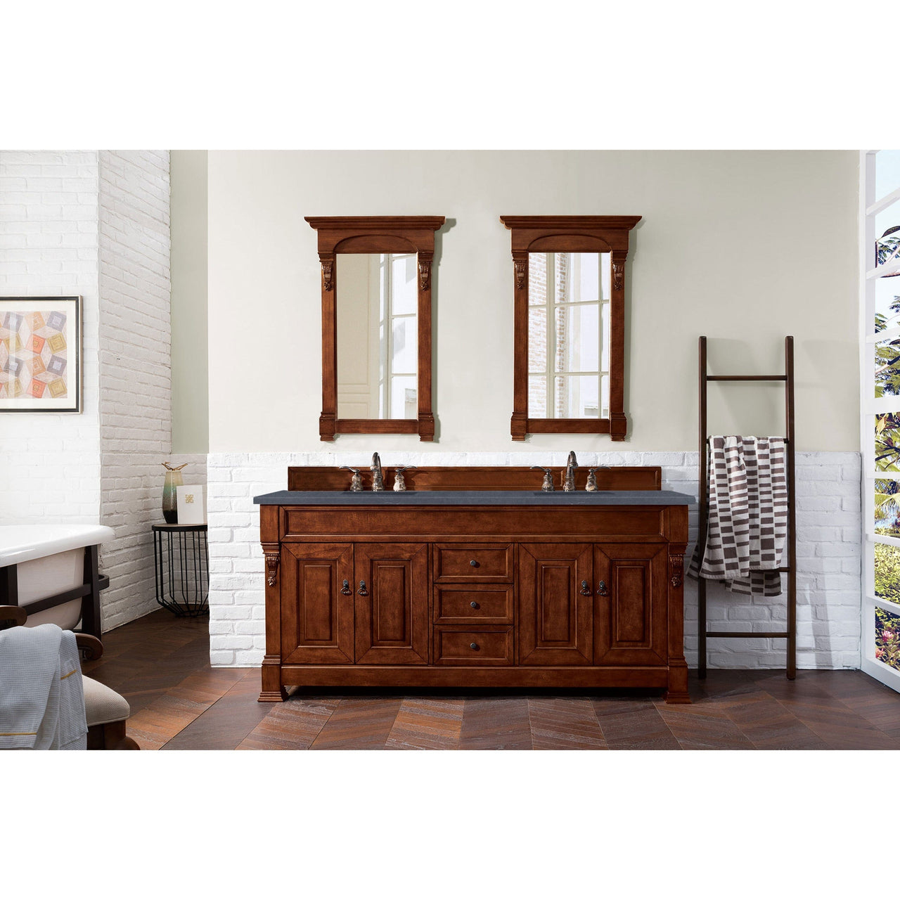 James Martin Brookfield 72" Double Vanity Vanities James Martin 