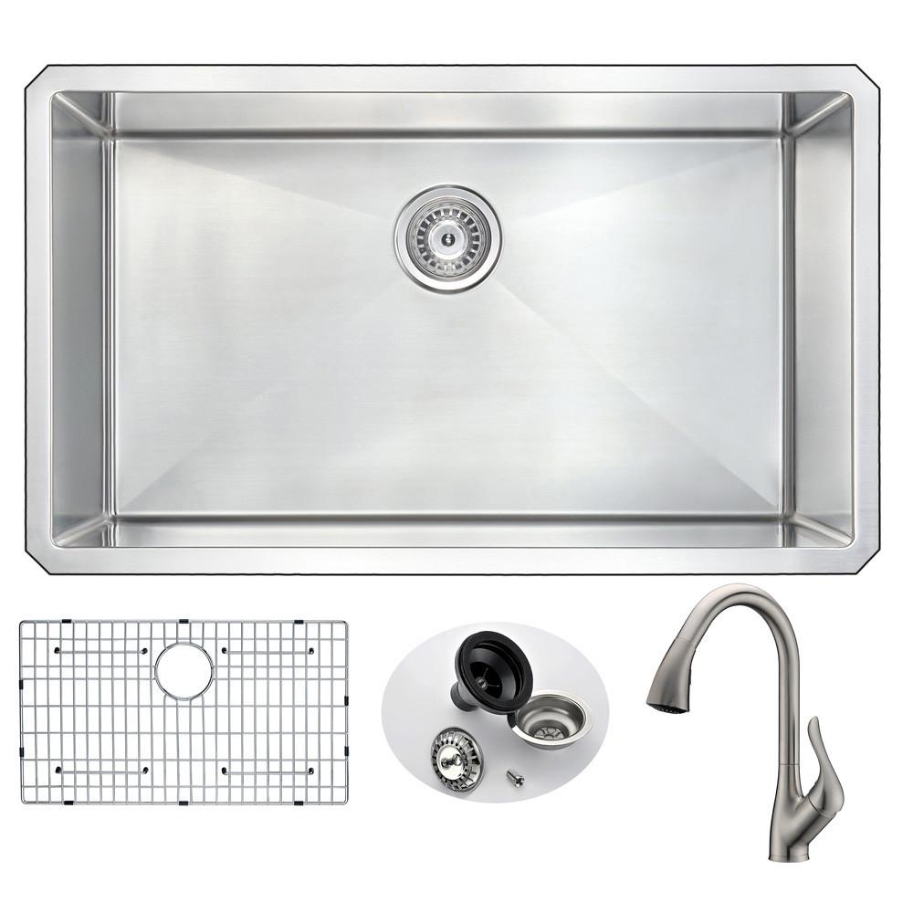 ANZZI VANGUARD Series KAZ3219-031B Kitchen Sink Kitchen Sink ANZZI 