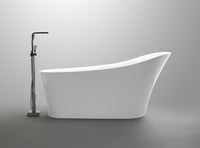 Thumbnail for ANZZI Maple Series 5.58 ft. Freestanding Bathtub in White FreeStanding Bathtub ANZZI 