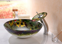 Thumbnail for ANZZI Impasto Series LS-AZ217 Vessel Sink - Glass Bathroom Sink ANZZI 