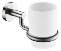 Thumbnail for ANZZI Caster Series Toothbrush Holder in Brushed Nickel Toothbrush Holder ANZZI 