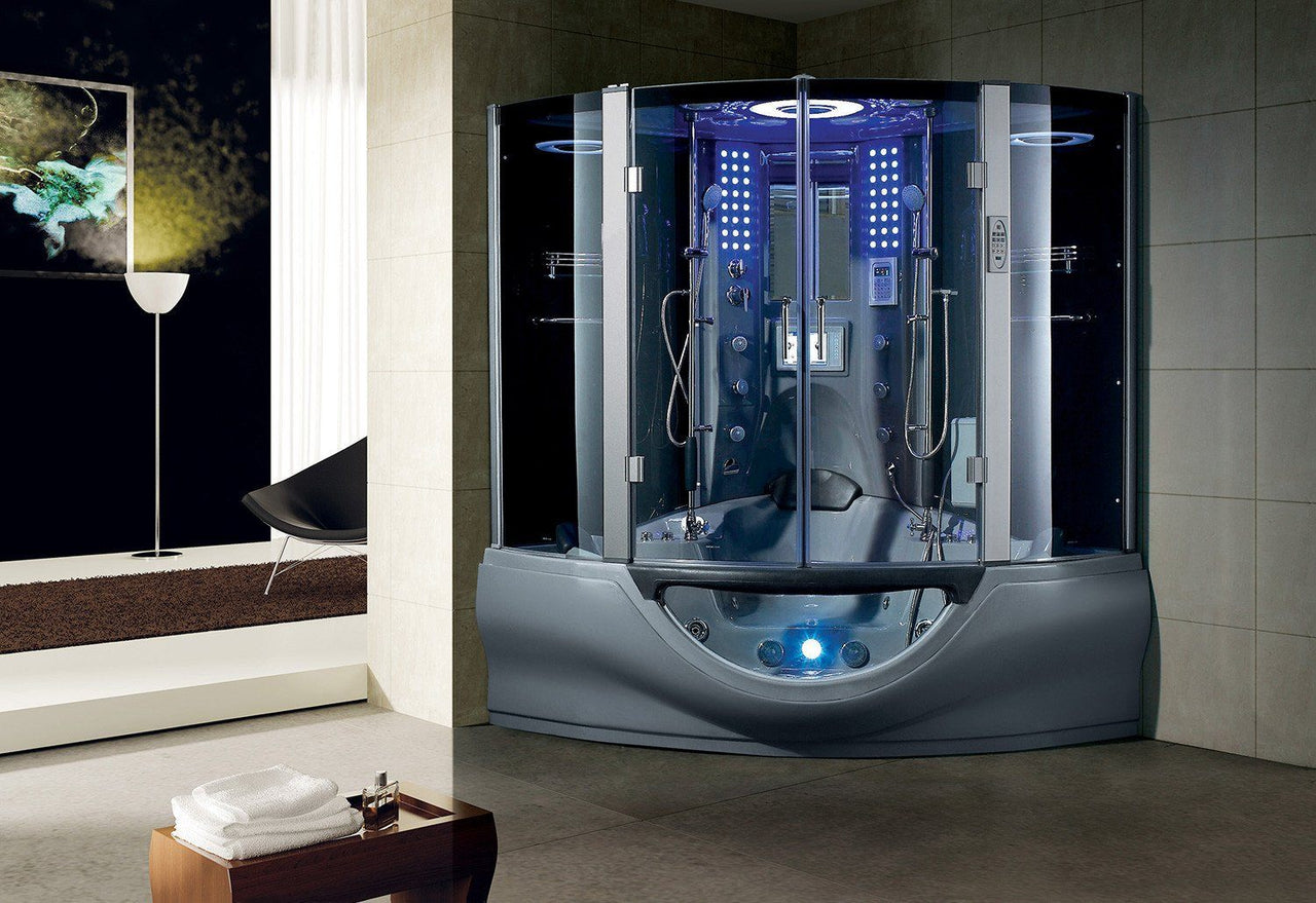 Maya Bath Valencia-Gray Steam Shower Steam Shower Maya Bath 