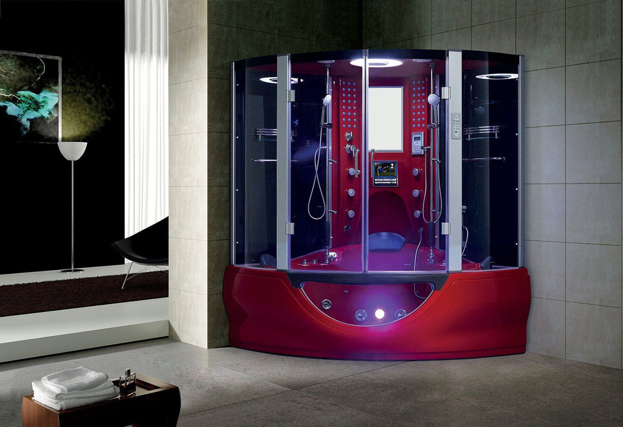 Maya Bath Valencia-Red Steam Shower Steam Shower Maya Bath 
