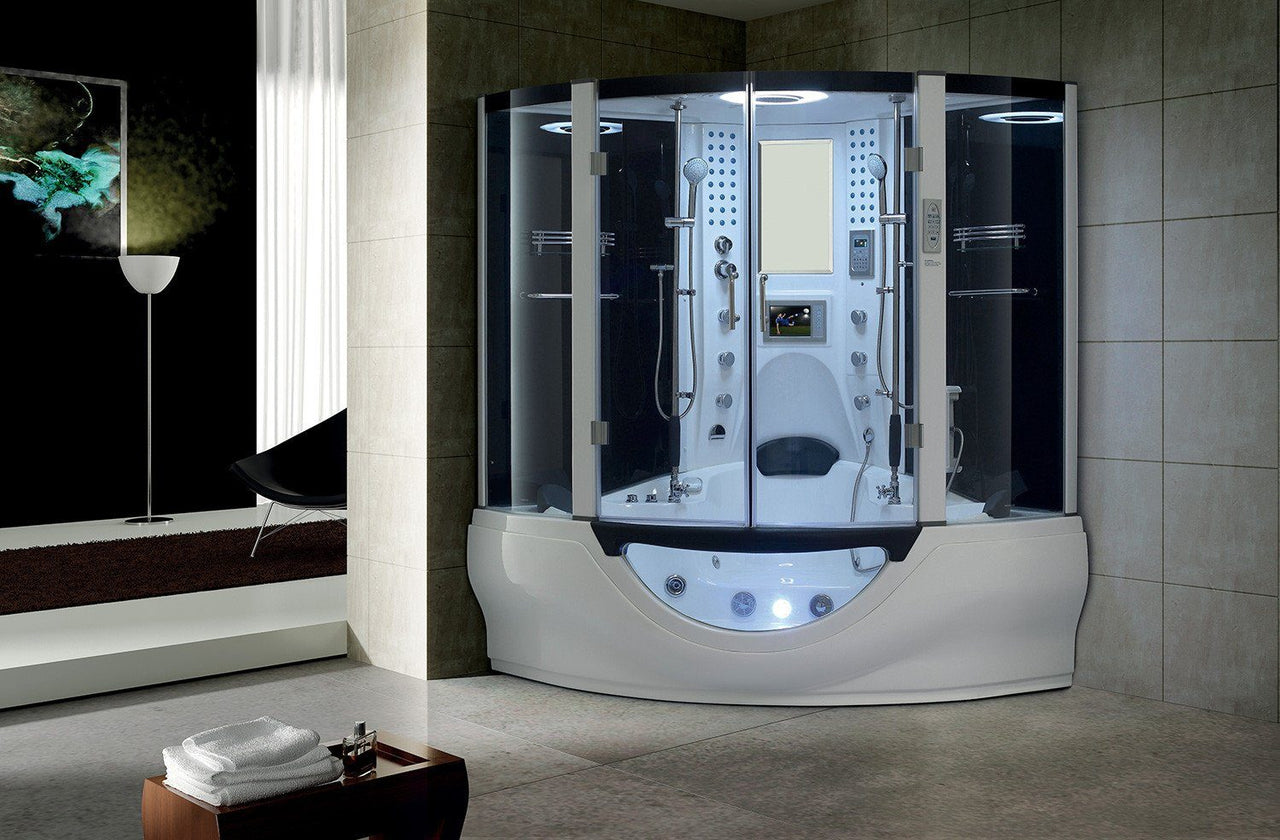 Maya Bath Valencia-White Steam Shower Steam Shower Maya Bath 