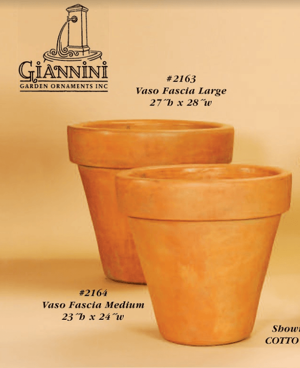 Vaso Fascia Cast Stone Outdoor Garden Planter Planter Tuscan 