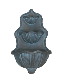 Thumbnail for Vicentina Wall Cast Stone Outdoor Garden Fountain Fountain Tuscan 