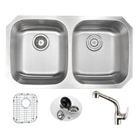 Thumbnail for ANZZI MOORE Series KAZ3218-095 Kitchen Sink Kitchen Sink ANZZI 