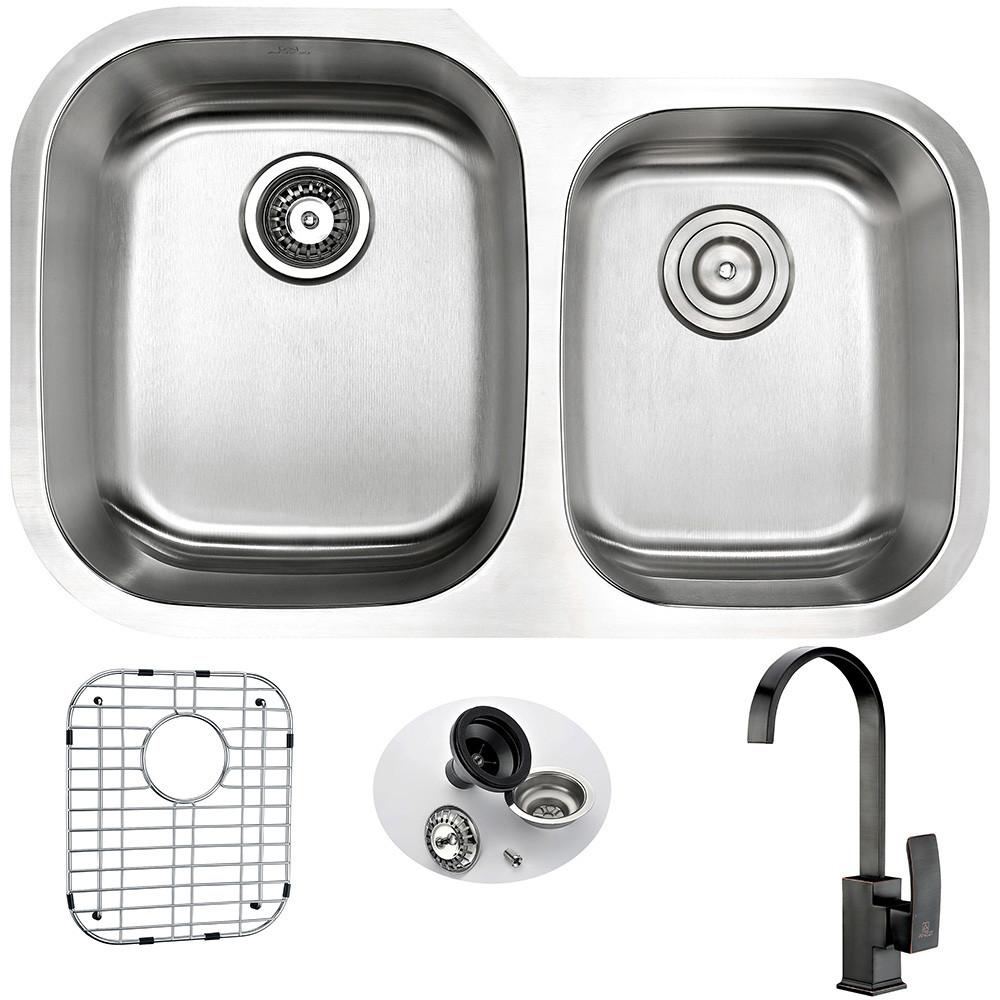 ANZZI MOORE Series KAZ3220-035O Kitchen Sink Kitchen Sink ANZZI 