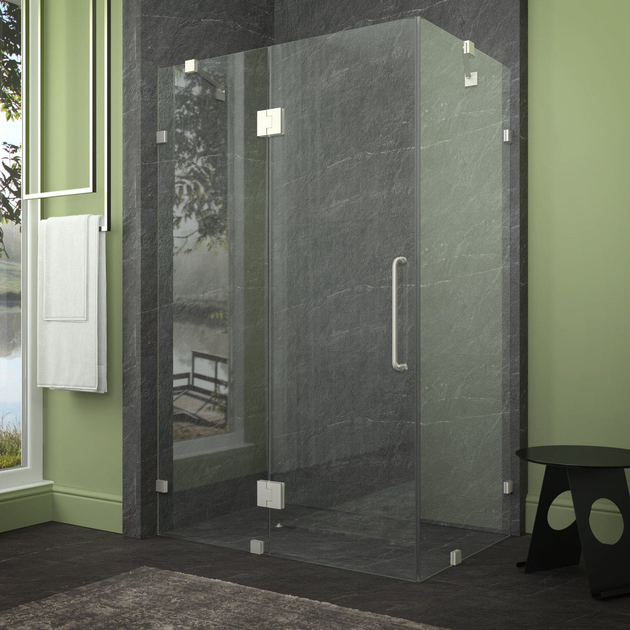 ANZZI Archon Series SD-AZ03-01BN Shower Doors Shower Doors ANZZI 