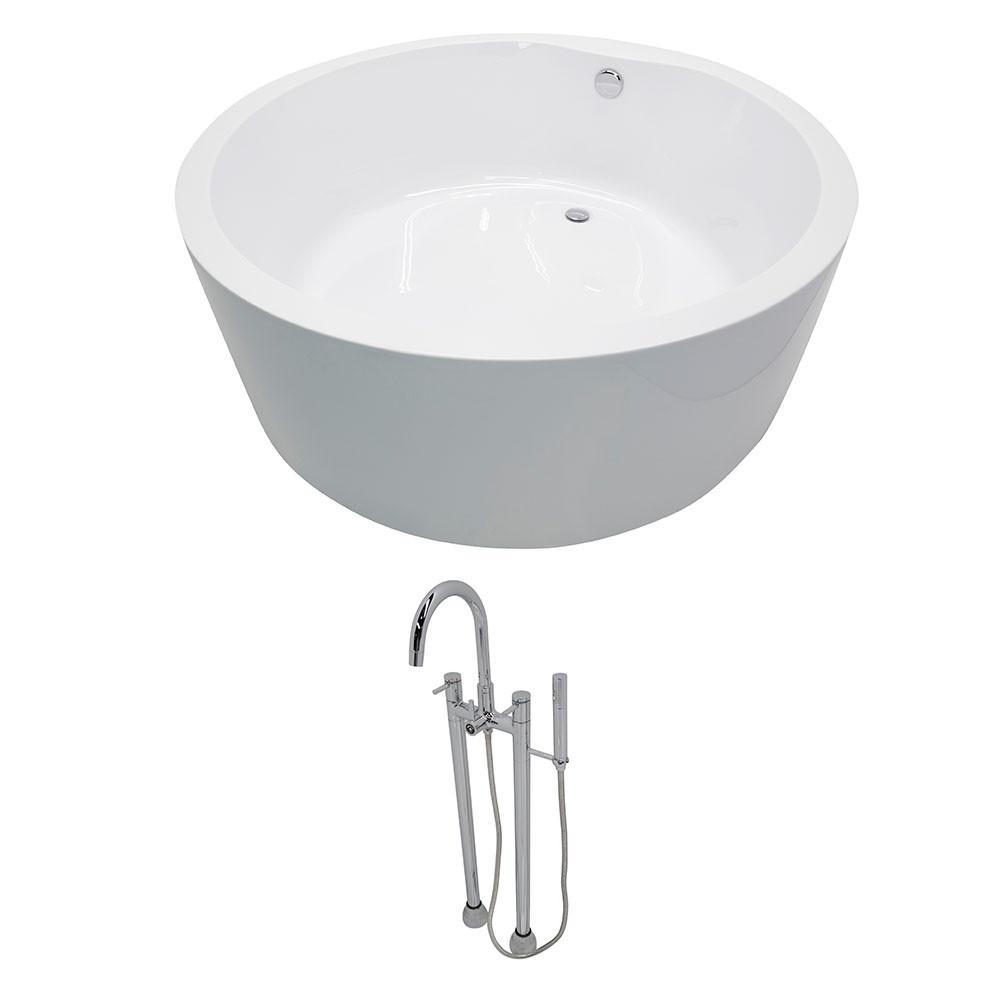 ANZZI Rotunda FT300-0027 FreeStanding Bathtub FreeStanding Bathtub ANZZI 