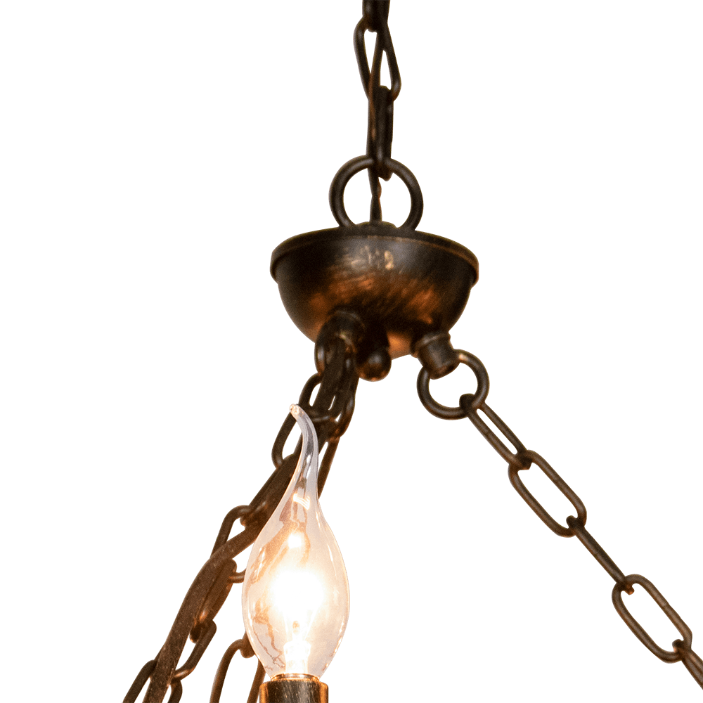 Alver 8 Light Chandelier Wagon Wheel (24” Wide) Matt Black Brushed gold Steel Frame | Large Foyer, Entryway, or Dining Room Decor Chandeliers Canyon Home 