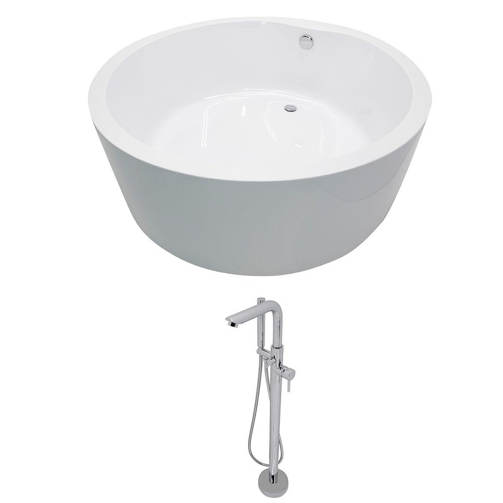 ANZZI Rotunda FT300-0026 FreeStanding Bathtub FreeStanding Bathtub ANZZI 