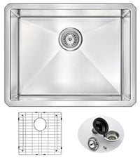 Thumbnail for ANZZI VANGUARD Series KAZ2318-034B Kitchen Sink Kitchen Sink ANZZI 