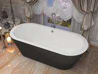 Thumbnail for ANZZI Dualita FT-AZ012 FreeStanding Bathtub FreeStanding Bathtub ANZZI 