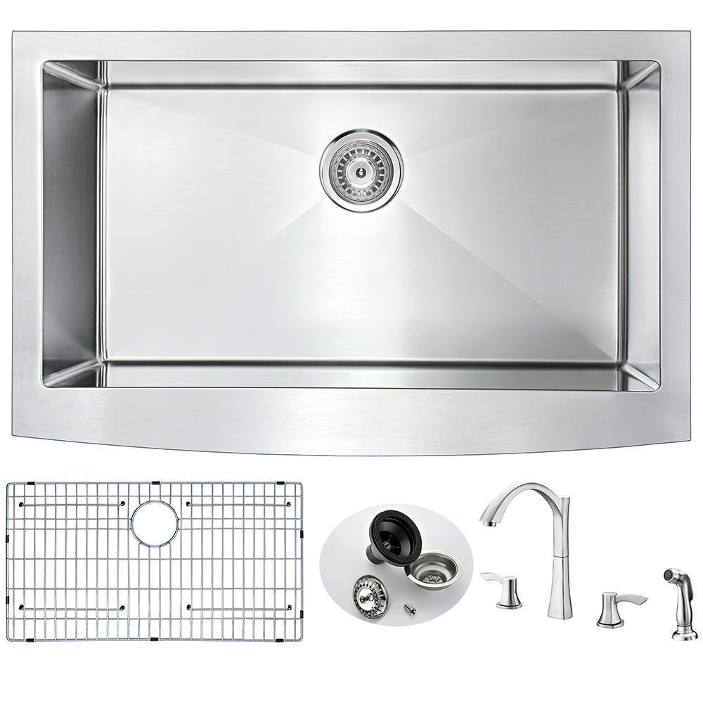 ANZZI ELYSIAN Series K33201A-032 Kitchen Sink Kitchen Sink ANZZI 