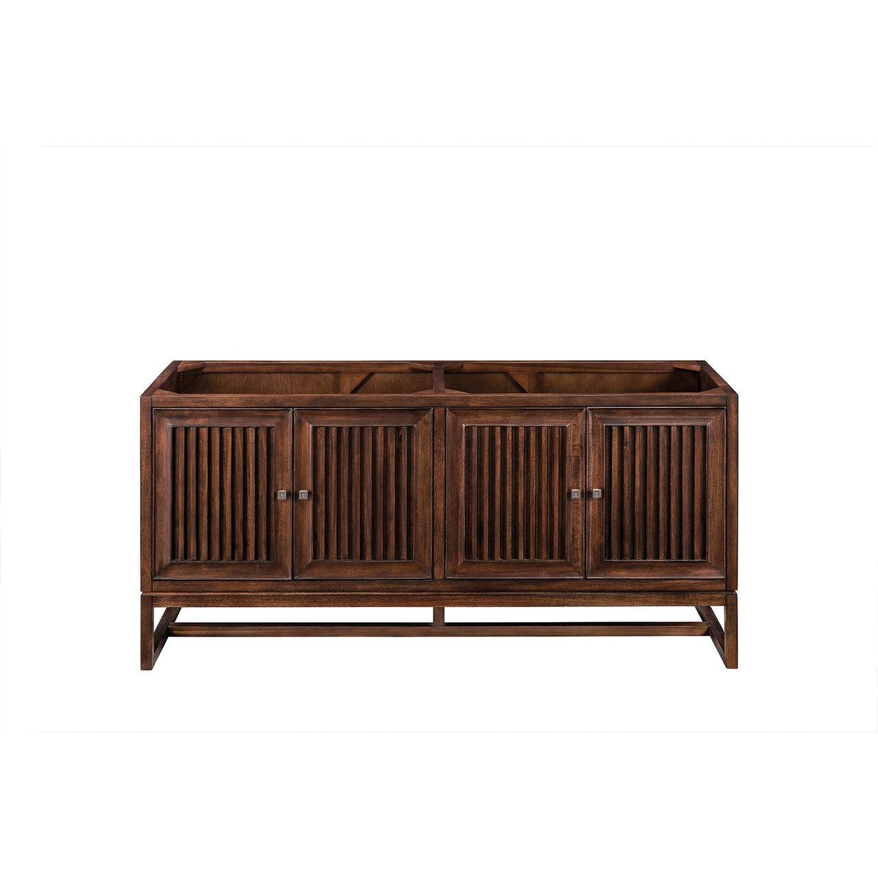 James Martin Athens 72" Double Vanity Vanity James Martin Mid Century Acacia Cabinet Only 