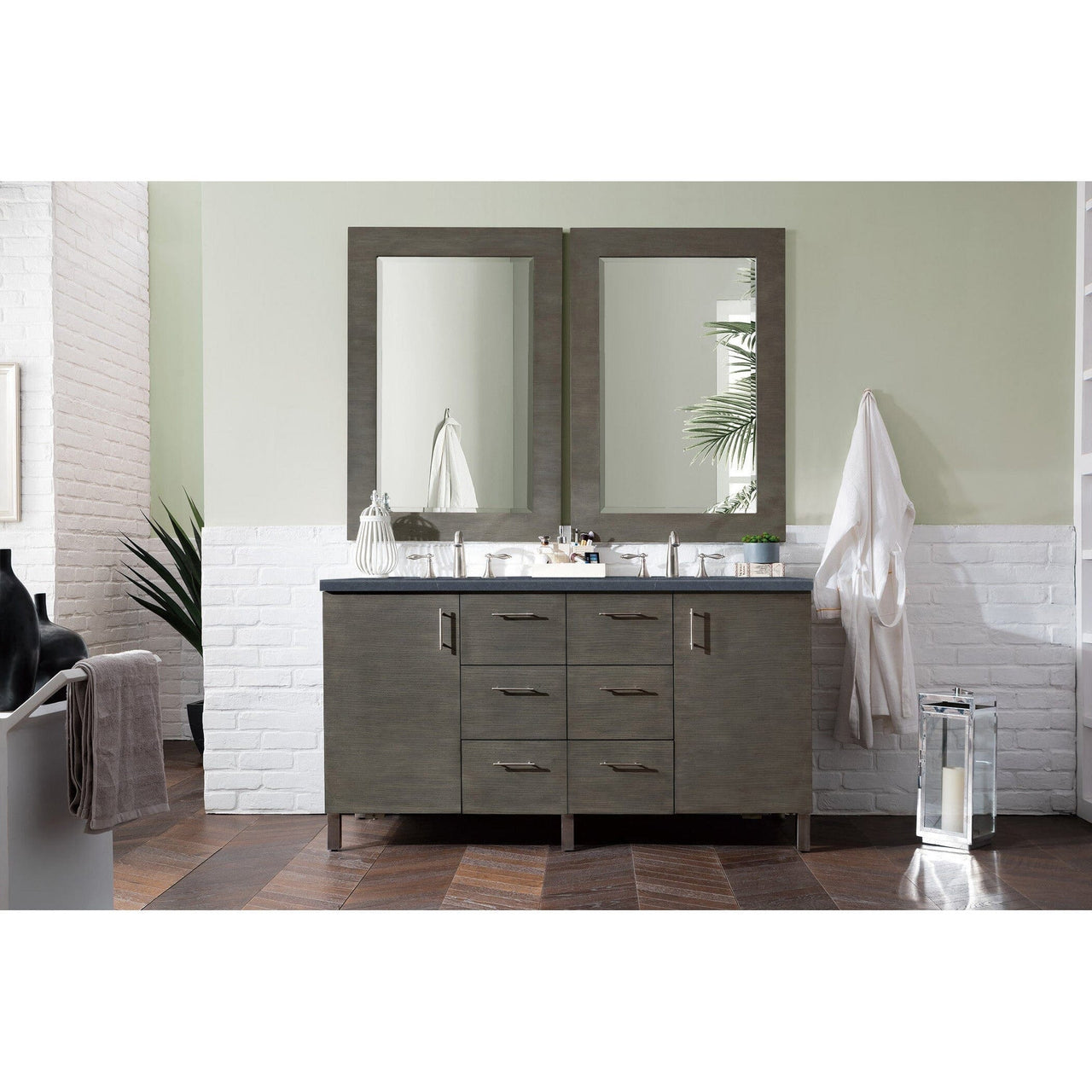 James Martin Metropolitan 60" Double Vanity Vanity James Martin 